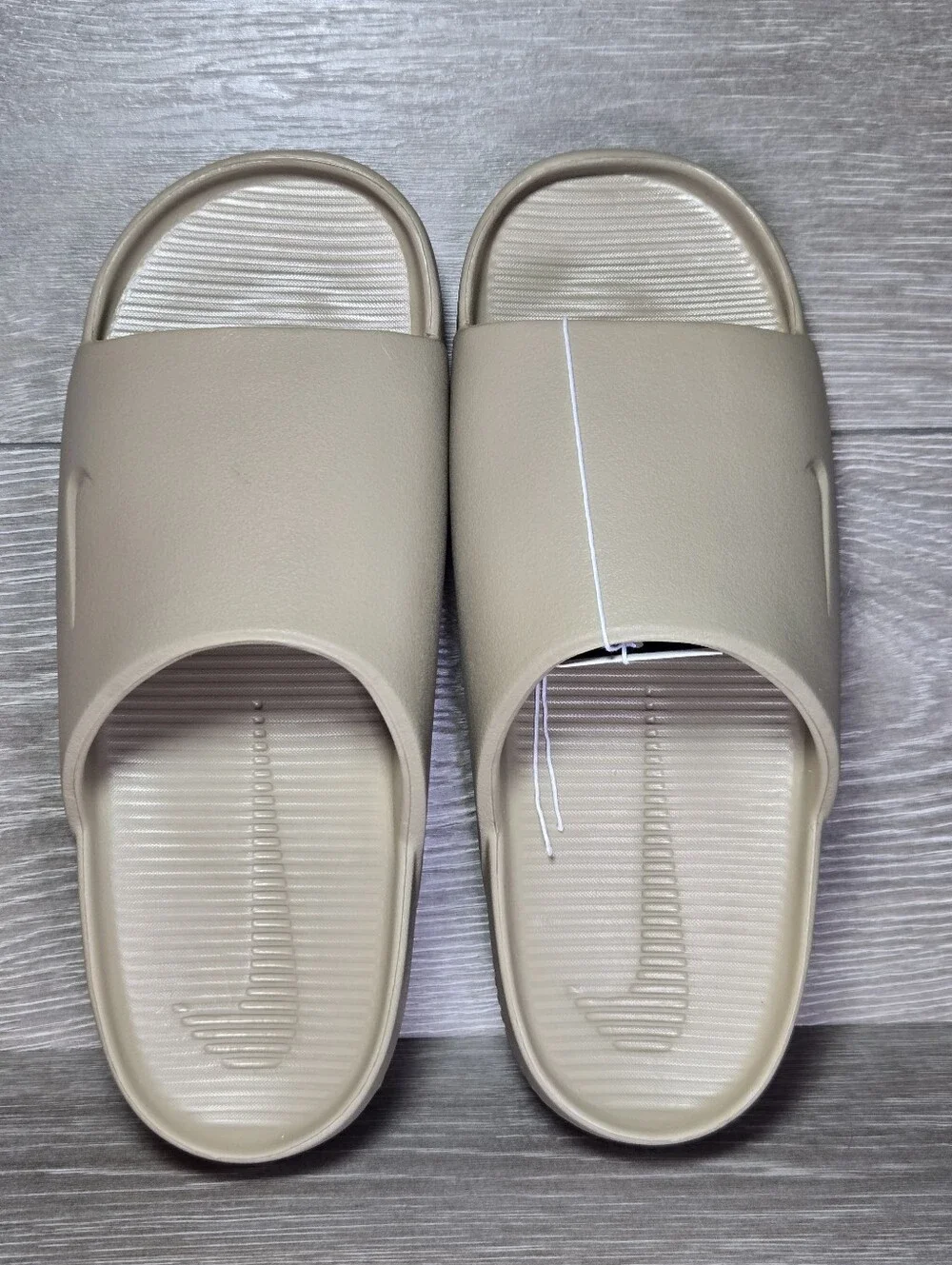 Nike Calm Slides Khaki Brown FD4116-201 New In Box - Select Size - Authentic